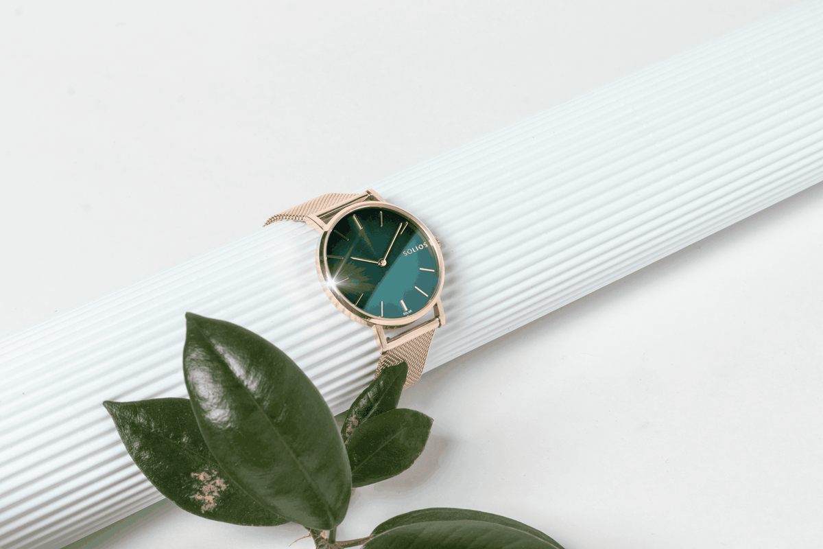 Rainforest Trust Special Edition : Green dial watch for men and women